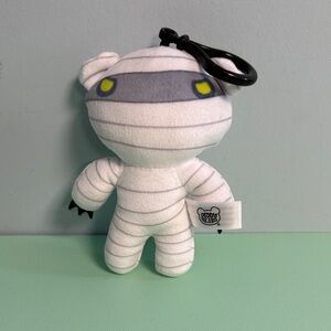 Deddy Bears Mummy Bear Plush Stuffed Keychain, Kids Plush Backpack Keychain